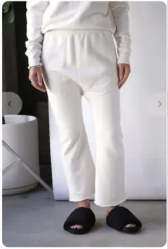 NILI LOTAN ニリ ロータン SF スウェットパンツ XS ホワイト