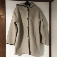 ボアジャケットフード付き