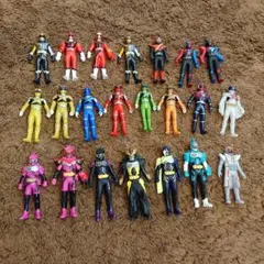 戦隊 仮面ライダー ソフビ エグゼイド キュウレンジャー ビルド ジュウオウ