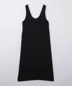 UNITED ARROWS Uネック ノースリーブ ワンピース