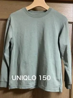 コットンクルーネックTシャツ　（試着のみ）