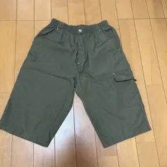 カーゴハーフパンツ 150cm オリーブグリーン