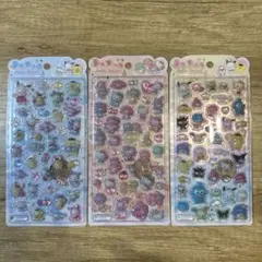 【正規品】クラックス うるちゅるポップシール サンリオキャラクターズ 3点セット