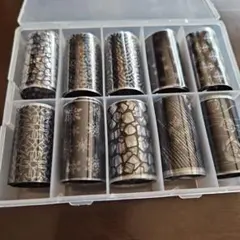 ネイルアート用転写シート10個セット