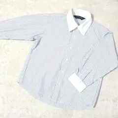 CHOPIN deux ストライプ長袖シャツ 100サイズ Yシャツ ワイシャツ