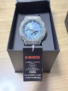極美品】G-SHOCK GA-2100-7A7JF 白 男女兼用 箱タグ付 - メルカリ