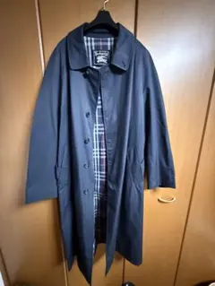 希少 Burberrys’ ステンカラーコートノバチェック　90s ヴィンテージ