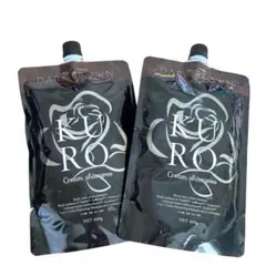 KURO Cream Shampoo ダークブラウン 400g 2個セット - メルカリ