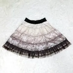 axes femme アクシーズファム レース グラデーション スカートのサムネイル