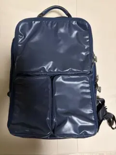 T*e様 【男女兼用】多機能ビジネスリュック ネイビー PC収納可