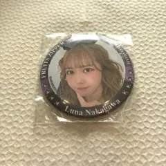 仲川瑠夏 缶バッジ東京ドーム energy FRUITSZIPPER