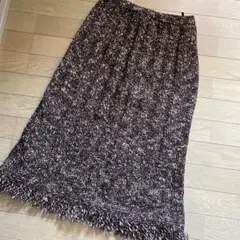 ニットスカートw