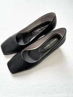 美品Oriental Traffic ブラックパンプス36