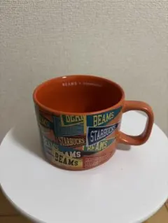 Starbucks BEAMS リサイクルセラミックマグ オレンジ