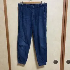 ユニクロ デニムジョガーパンツ Sサイズ②