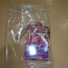 アイカツプリパラ　誰でもアクリルチャーム1　藤原みやび　牡丹柄ヘブンリートップス