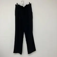 GU ブラックパンツ ウエストゴム　M