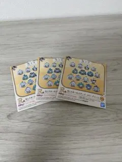 一番くじ　R賞　雪ミクオールスターズ ラバーチャーム 3つセット　未開封品