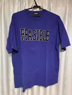 PAGEBOYLIM 半袖ビッグTシャツ 青紫色 ブルー パープル ロゴTシャツのサムネイル
