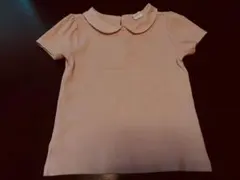 GAP 100 襟付きベビーピンクカットソー