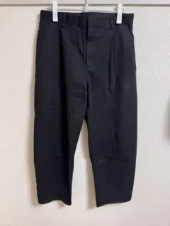 ユニクロ　C バレルパンツ　ブラック　L