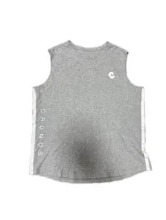 CRONOS グレー ノースリーブタンクトップ　メンズXL