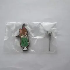 トムとジェリー 前髪クリップ アイスクリームピンバッジ