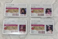 TWICE 小卡 4張一套 Wake Me Up 有損傷