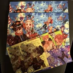 地縛少年花子くん　コミッパ　キャンバスボード　ステッカー　合計４枚　非売品