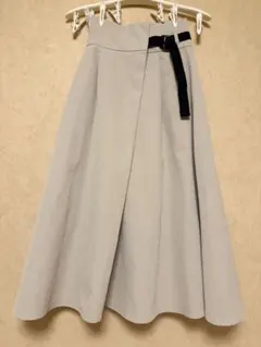 【美品】TIGORA ベルトロングスカート Sサイズのサムネイル