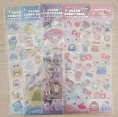 サンリオ クリアキャンディシール 4シートセット