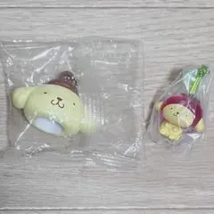 ポムポムプリン　なかよしさくらんぼスイング　マスコットキャップチャーム　サンリオ