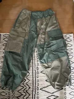 カーゴパラシュートパンツ　メンズ