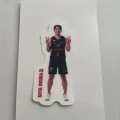 アルバルク東京 プレーヤーズ防水ステッカー #2 大倉颯太