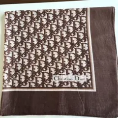 Christian Dior ロゴ入りハンカチ