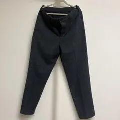 UNIQLOダークグレー チェック柄 メンズスラックスMサイズ