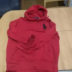 Polo Ralph Lauren ポロビックポニー刺繍付 パーカー レッド Mのサムネイル