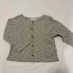 ZARAベビー　小花柄ワッフルカットソー　92cm