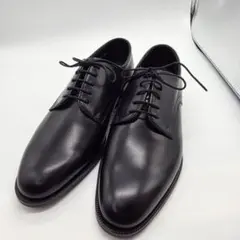 【未使用級】REGAL プレーントゥ 10KR 外羽根 レザー ブラック