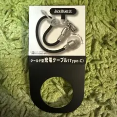 新品未使用　Jack Daniel's シールド型充電ケーブル Type-C
