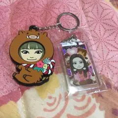 MIYUU ラバーキーホルダ 川本瑠璃セット