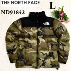 【THE NORTH FACE】ヌプシダウンジャケット カモフラ サイズL