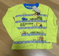 長袖Tシャツ　カットソー 120サイズ 車薄手