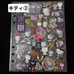ハローキティ② シール　おすそ分け　A5サイズぎっしり　正規品