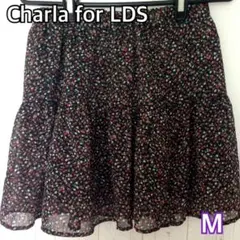 【新品未使用】Charla for LDS☆花柄スカート 匿名配送.追跡あり