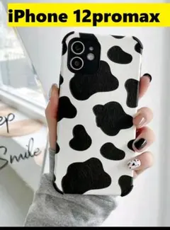 iPhone 12 Pro Max♥★牛柄　レザー　可愛い　iPhone ケース