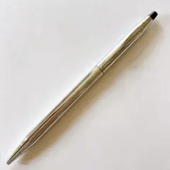 CROSS クロス ボールペン シルバーカラー　ノベルティ　企業名入り　USA製のサムネイル
