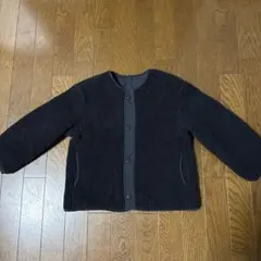お値下げ⭐️ユニクロ キッズ ボアフリース リバーシブル ジャケット 120 美品