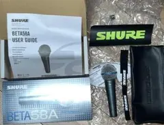 SHURE BETA58A ダイナミックマイク ボーカルマイク 動作確認済みのサムネイル