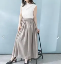 【値下げ】フレアスカートURBAN RESEARCH ROSSOのサムネイル